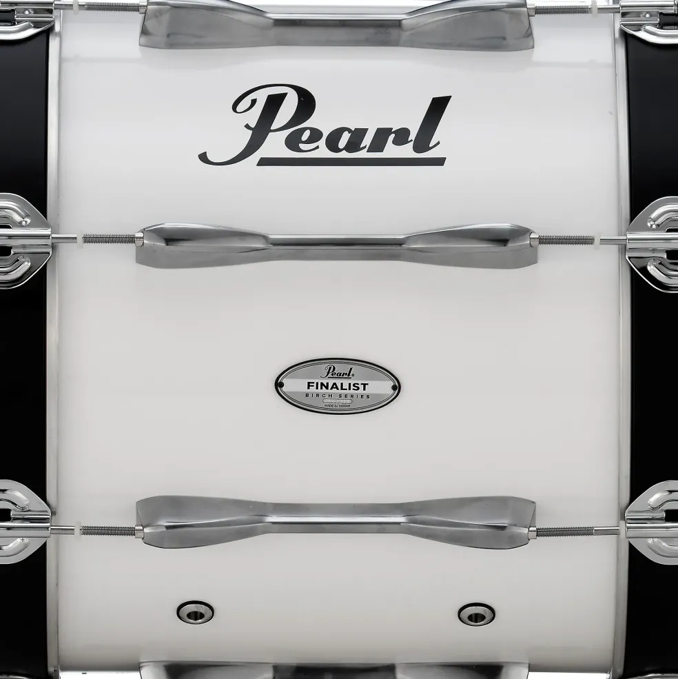 Pearl Finalist 16" Bass Drum 16 x 14 in. Pure White