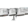 Pearl Finalist Marching Tenor Set 6, 6, 10, 12, 13, 14 in. Pure White