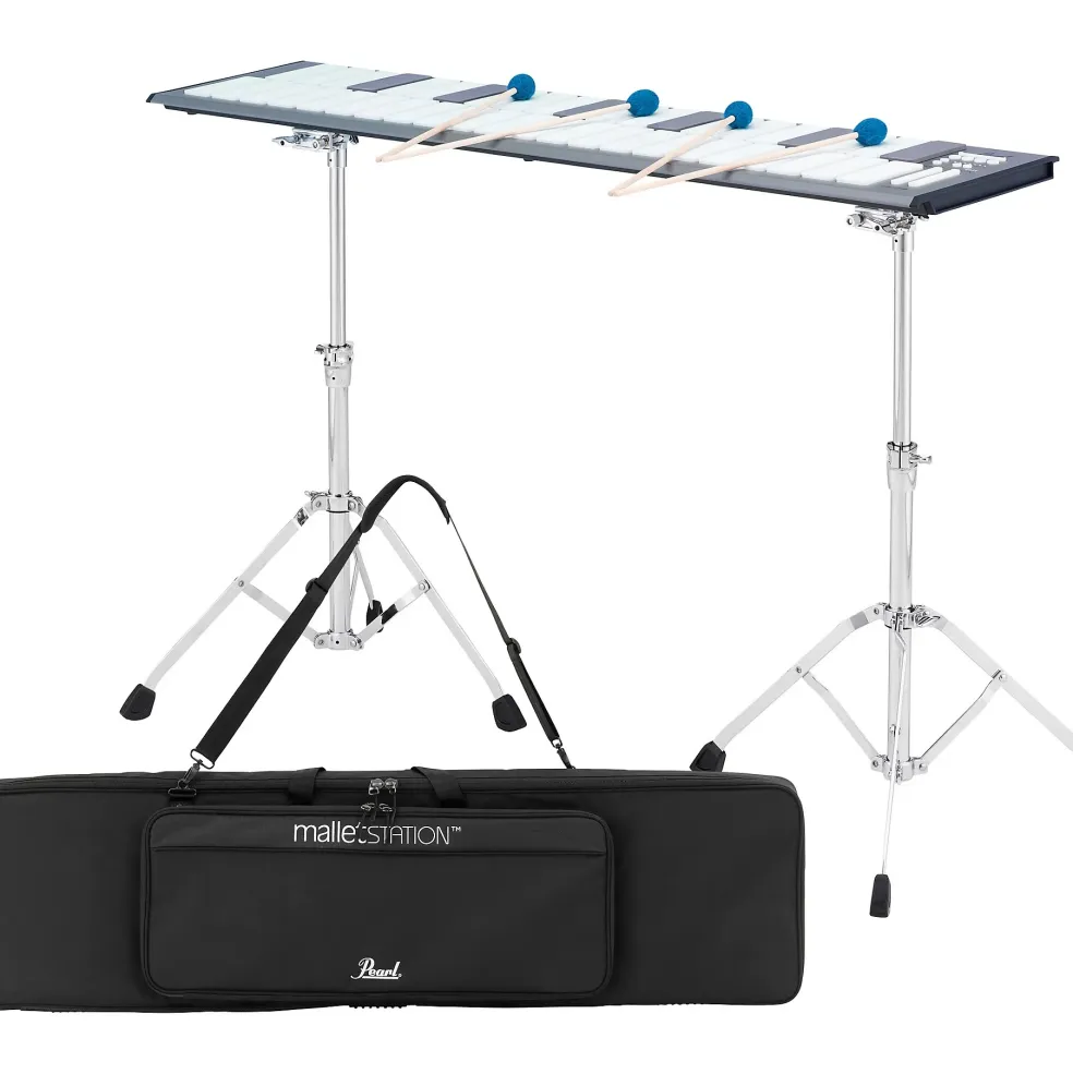 Pearl malletSTATION 3.0 Octave Adjustable Range Electronic Mallet Controller with Bag, Stands, and Mounts