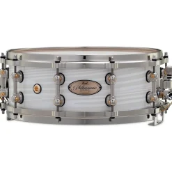 Pearl Philharmonic Maple/Birch Snare Drum 14 x 5 in. Silver White Swirl