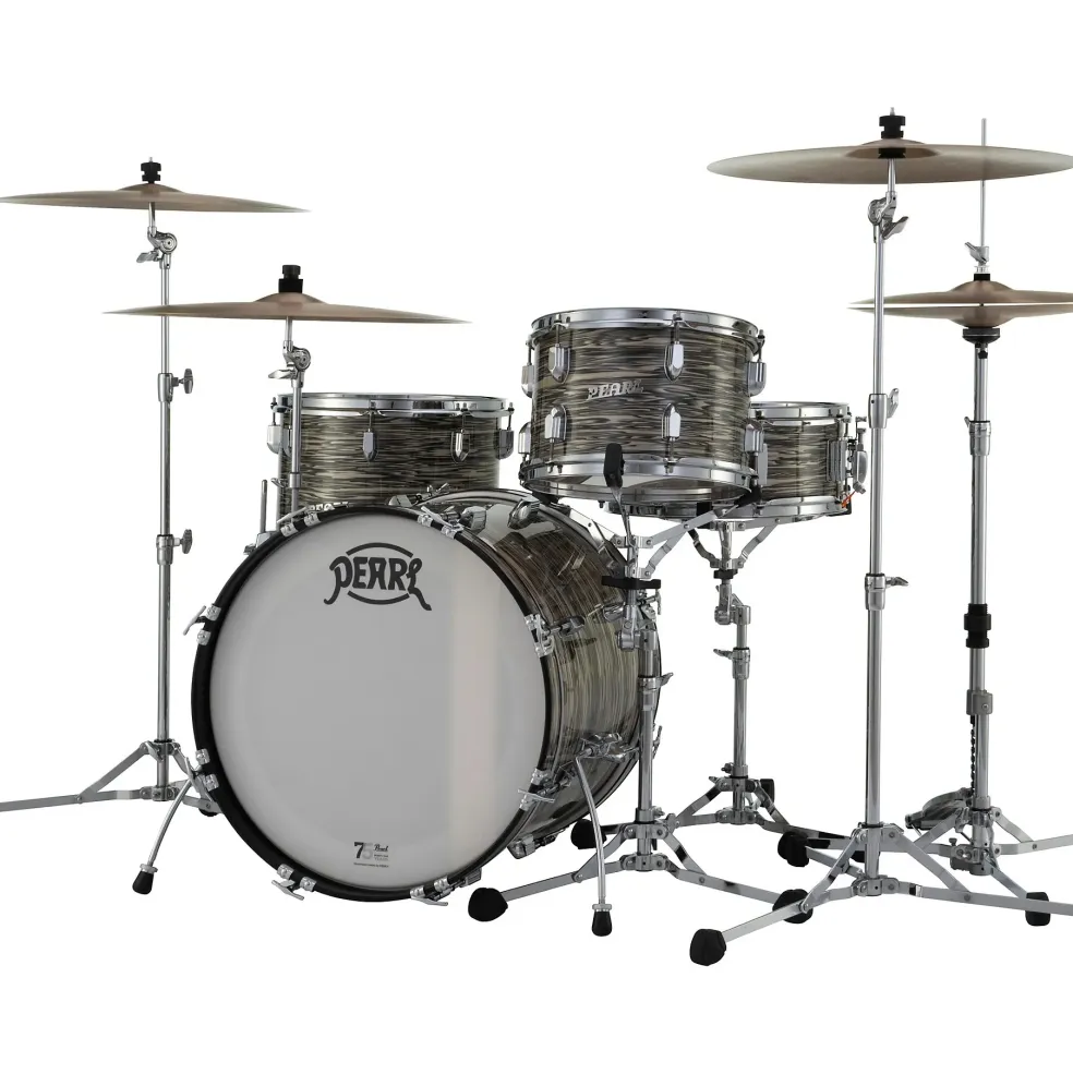 Pearl President Series Deluxe 3-Piece Shell Pack With 20" Bass Drum Desert Ripple