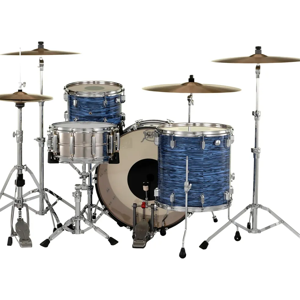 Pearl President Series 3-Piece Shell Pack with 24 in. Bass Drum Ocean Ripple