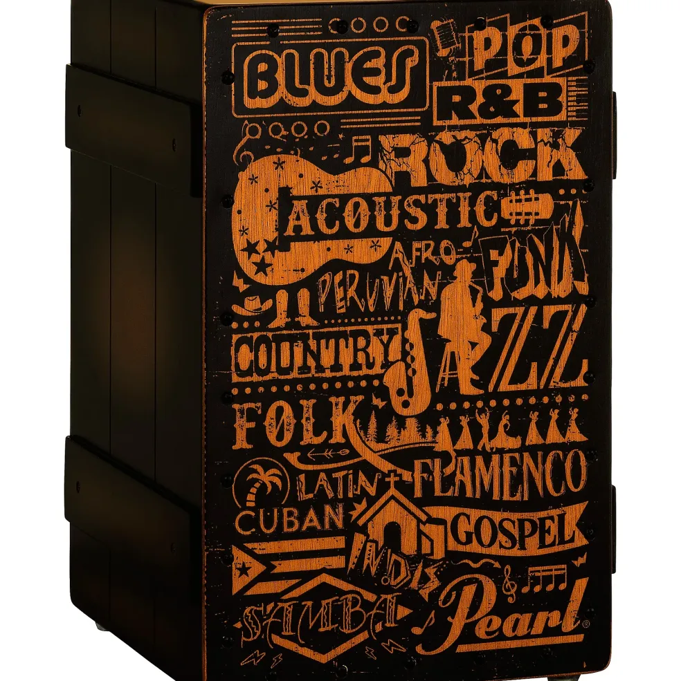 Pearl Primero Crate-Style Cajon, Music Genres
