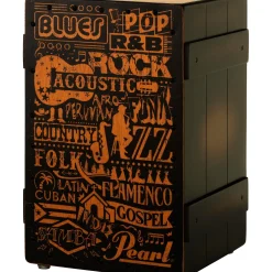 Pearl Primero Crate-Style Cajon, Music Genres