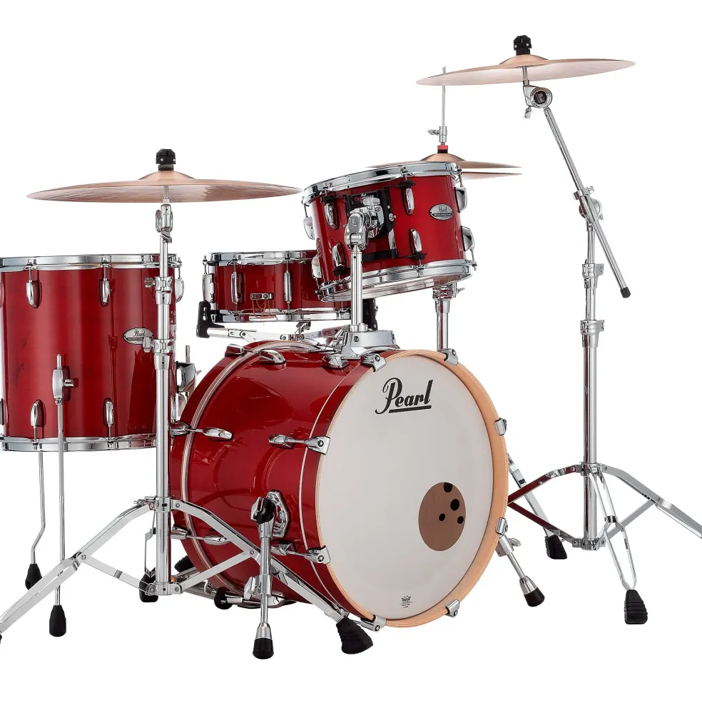 Pearl Professional Maple 3-Piece Shell Pack with 20" Bass Drum Sequoia Red