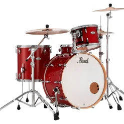 Pearl Professional Maple 3-Piece Shell Pack with 24" Bass Drum Sequoia Red