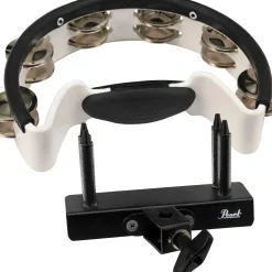 Pearl Quickmount Tambourine With Premium Steel Jingles