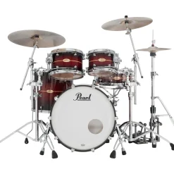 Pearl Reference One 4-Piece Shell Pack Natural Banded Redburst