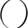 Pearl Rim 20" Wood Hoop Black