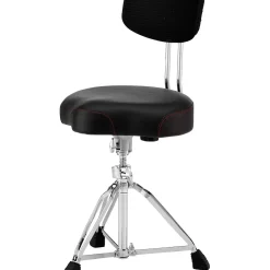 Pearl Roadster D3500BR Multi-Core Saddle Throne w/Backrest Black