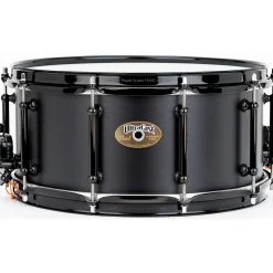 Pearl Ultracast 5/3/5mm Cast Aluminum Snare Drum 14 x 6.5 in. Black