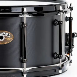 Pearl Ultracast 5/3/5mm Cast Aluminum Snare Drum 14 x 6.5 in. Black