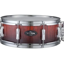 Pearl Vision Birch Artisan II Snare Amber Burst Eucalyptas 14x5.5