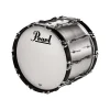 Pearl 22x14 Championship Series Marching Bass Drum Brushed Silver