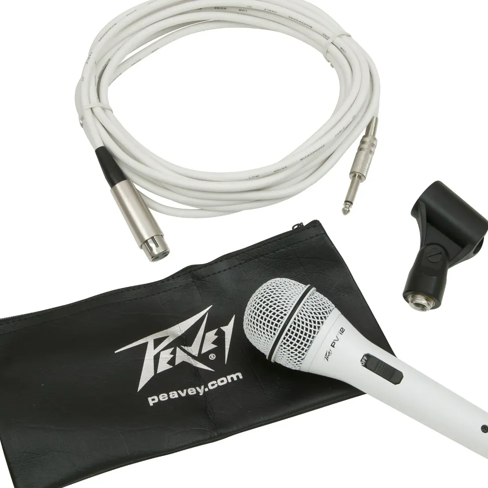 Peavey PVi 2G 1/4 Dynamic Handheld Microphone White