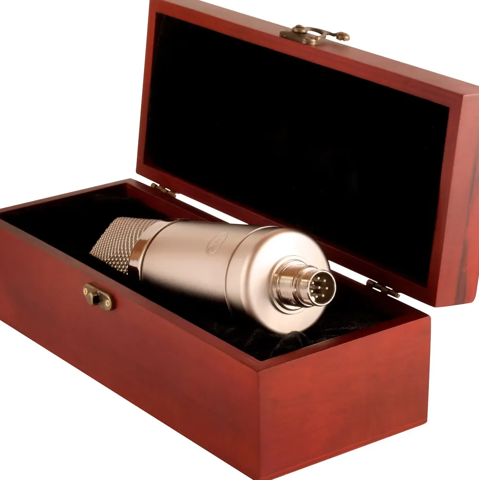 Peluso Microphone Lab P-49 Large Diaphragm Condenser Tube Microphone Kit Nickel