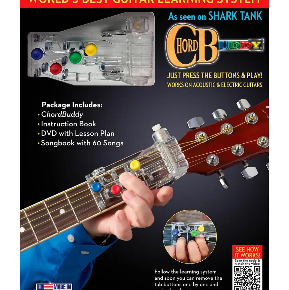 Perry's Music ChordBuddy Guitar Learning System Book/DVD/Poster