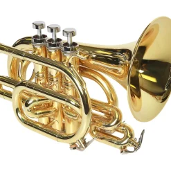 Phaeton PHTP-3000 Custom Series Bb Pocket Trumpet Gold Lacquer