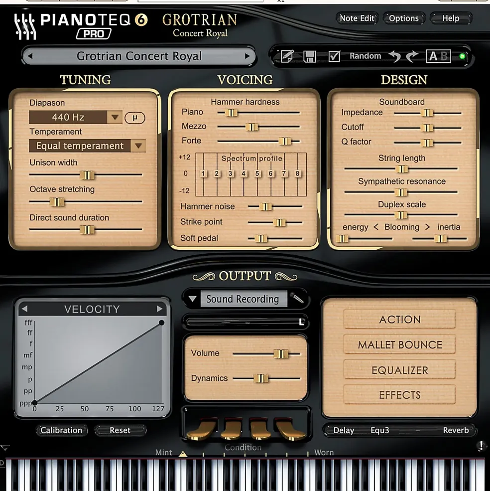 Pianoteq Grotrian Concert Royal