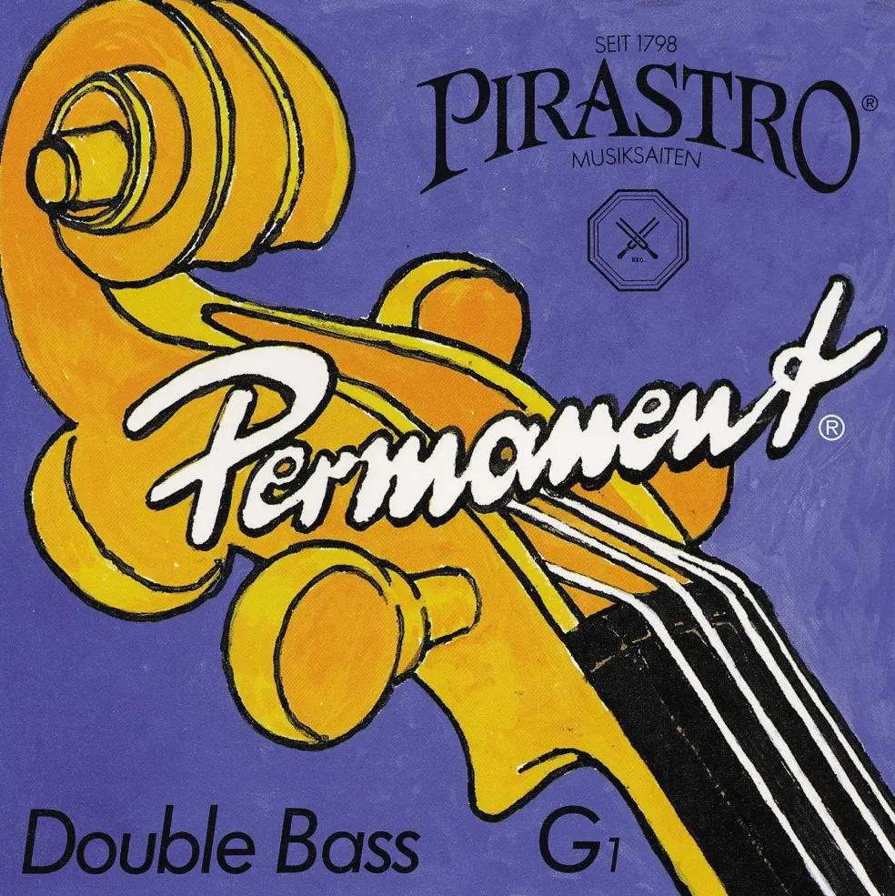 Pirastro Permanent Series Double Bass String Set 3/4 Set Orchestra