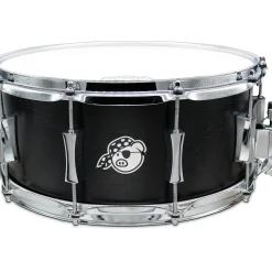 Pork Pie Black Belt Snare Drum in Flat Black 14 x 6.5 in.