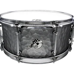 Pork Pie Hammered Steel Diablo Snare Drum 14 x 6.5 in.