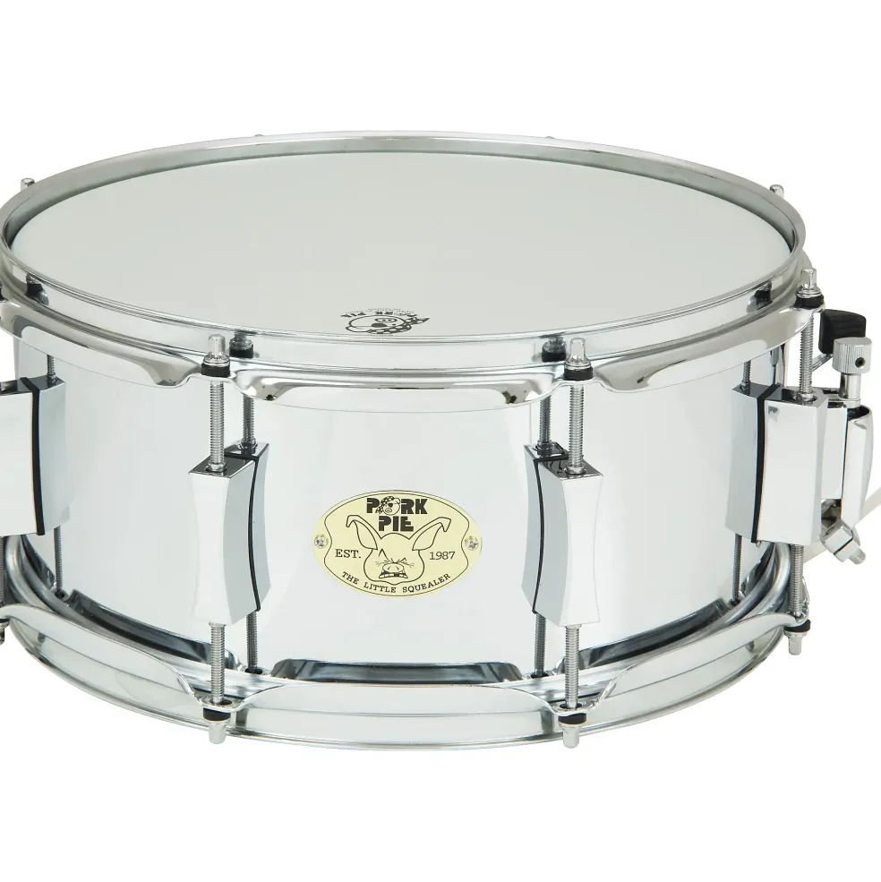 Pork Pie Little Squealer Steel Snare Drum 13 x 6 in.