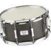 Pork Pie Little Squealer Birch/Mahogany Snare Drum 14 x 7 in. Black Satin