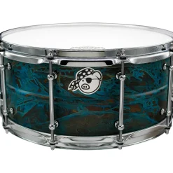 Pork Pie Patina Brass Snare Drum 14 x 6.5 in.