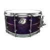 Pork Pie Seamless Aluminum Snare Drum with Purple Ink Finish 14 x 6.5 in.