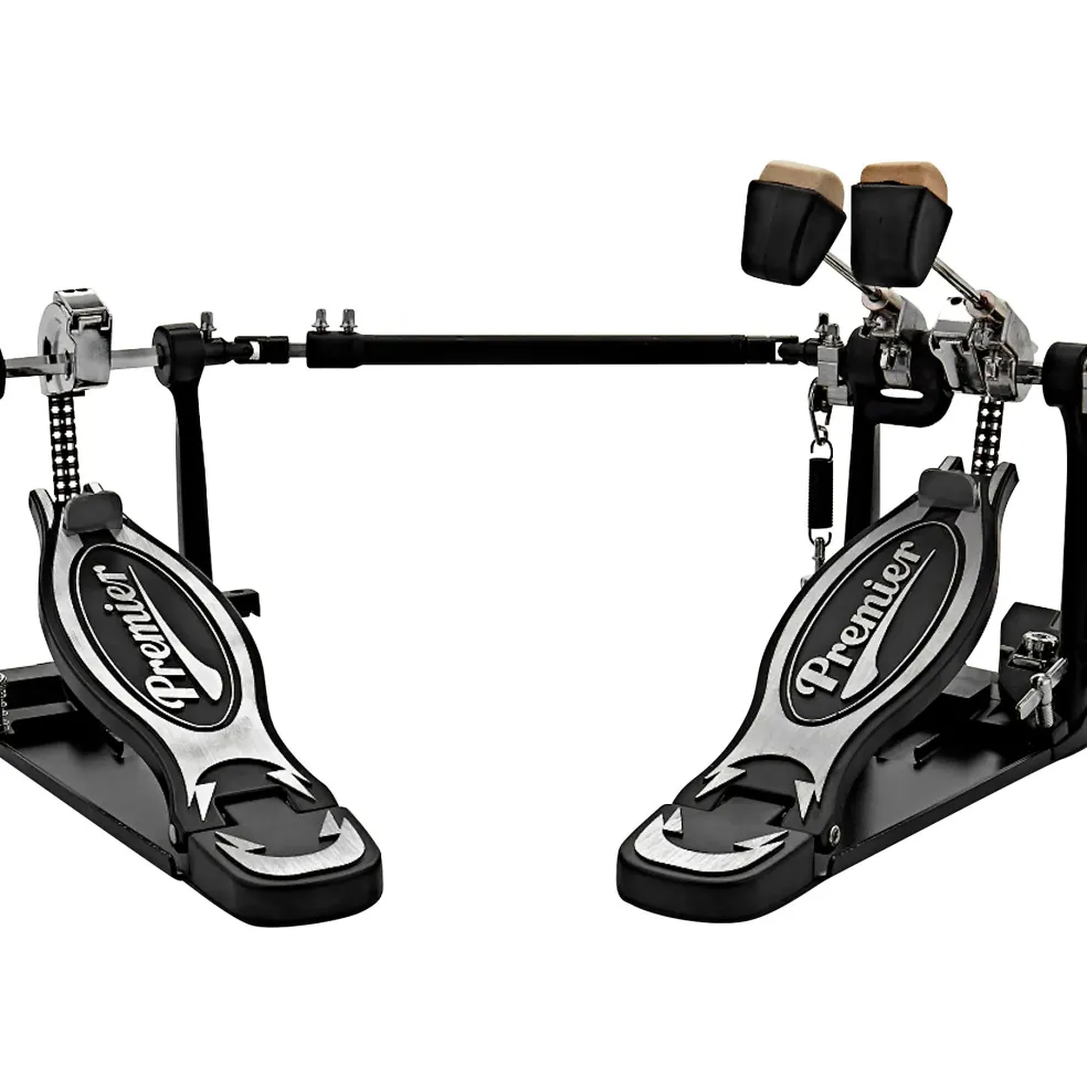 Premier 4000 Series Deluxe Double Bass Drum Pedal