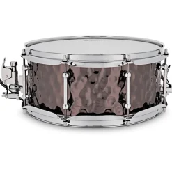 Premier Beatmaker Hammered Brass Snare Drum 13 x 5.5 in. Black Chrome