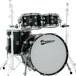 Premier Genista Classic Birch 4-Piece Shell Pack With 22" Bass Drum Shadow Fade