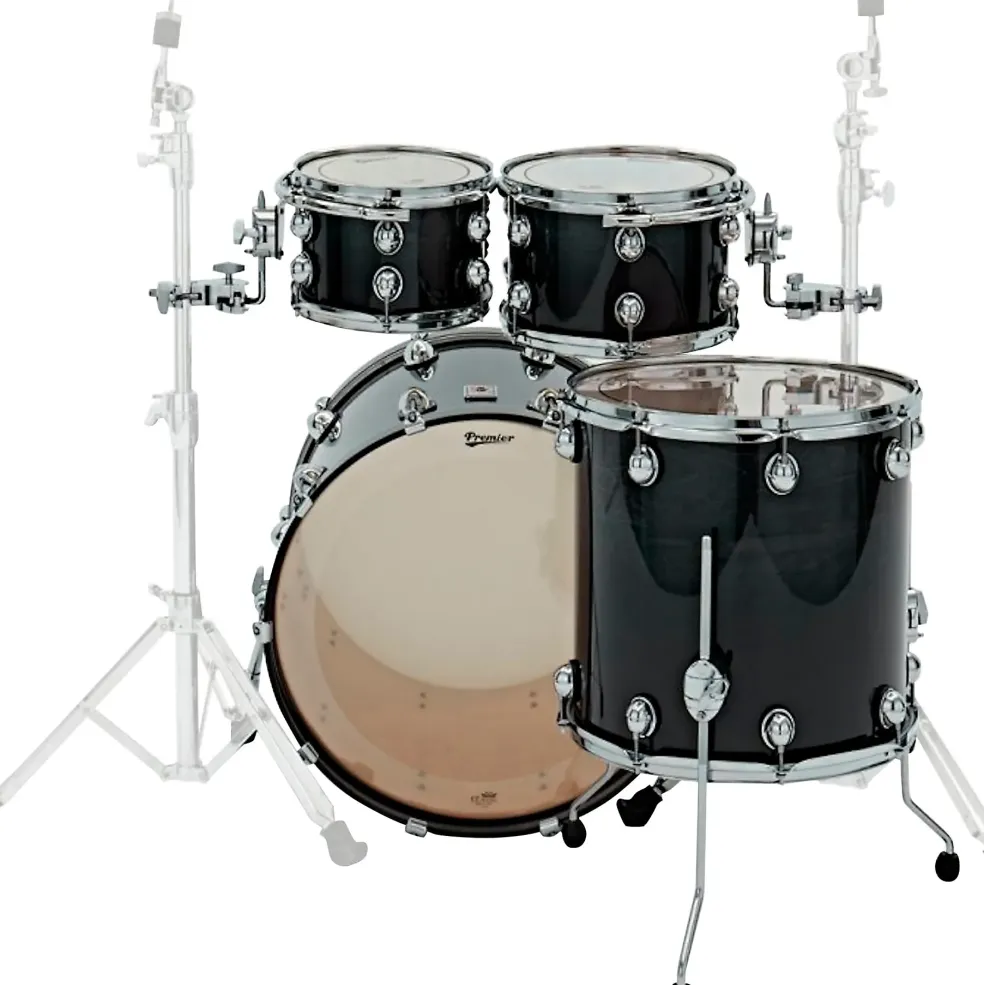 Premier Genista Classic Birch 4-Piece Shell Pack With 22" Bass Drum Shadow Fade