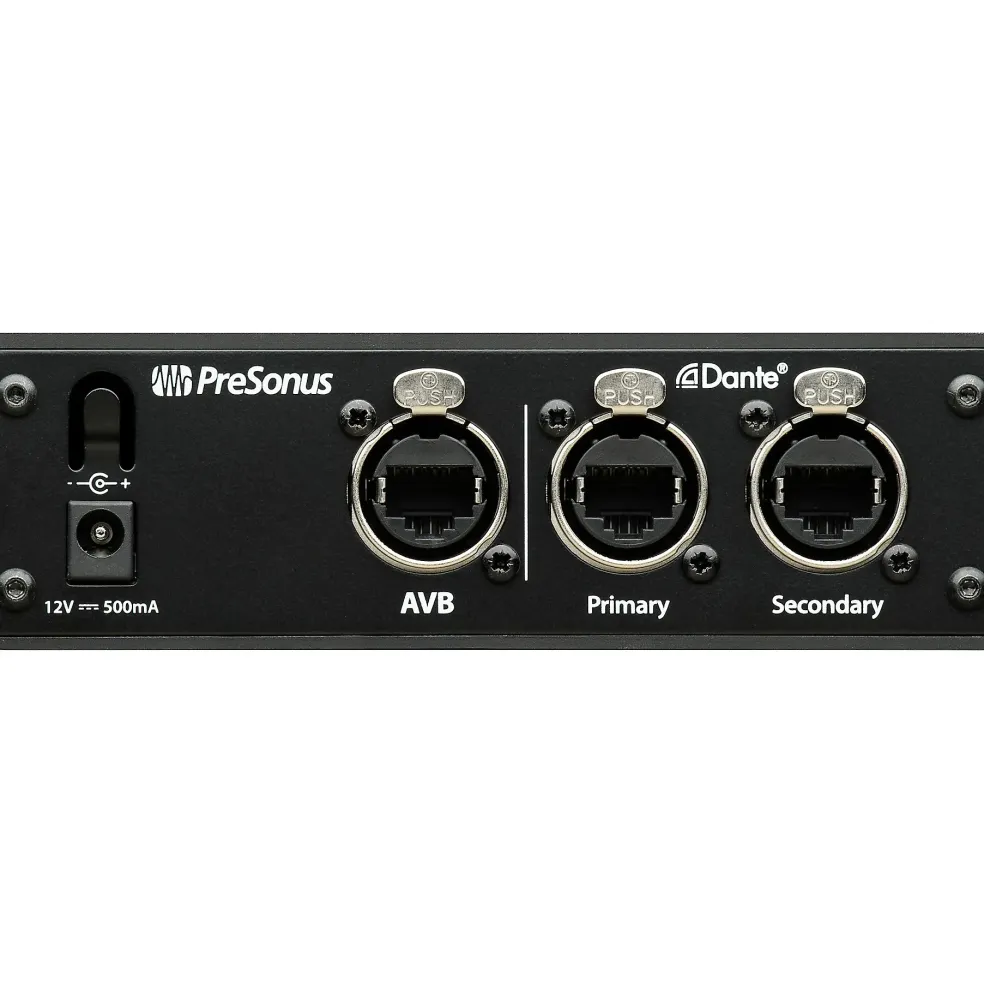 PreSonus 16 Channel I/O AVB to Dante Bridge