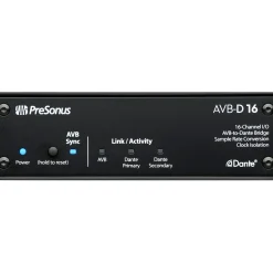 PreSonus 16 Channel I/O AVB to Dante Bridge