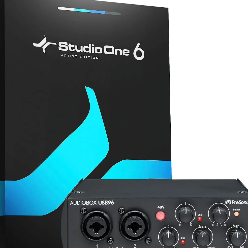 PreSonus AudioBox USB 96 25th Anniversary Edition Audio Interface Black