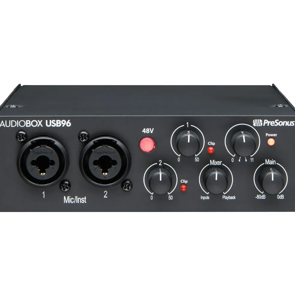 PreSonus AudioBox USB 96 25th Anniversary Edition Audio Interface Black