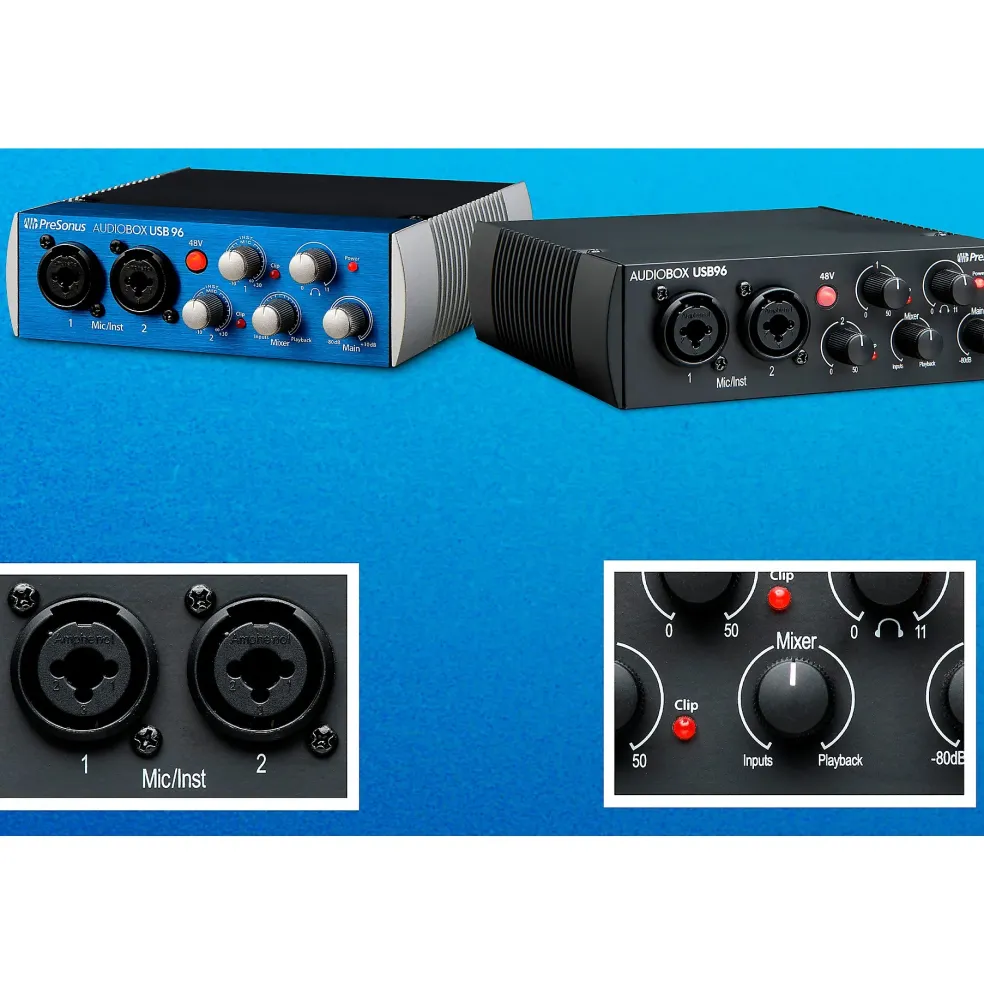 PreSonus AudioBox USB 96 25th Anniversary Edition Audio Interface Black