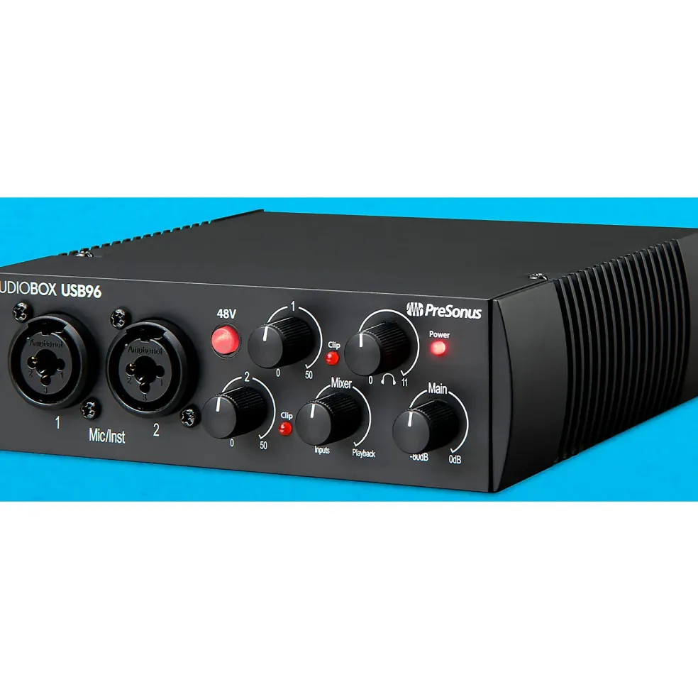 PreSonus AudioBox USB 96 25th Anniversary Edition Audio Interface Black