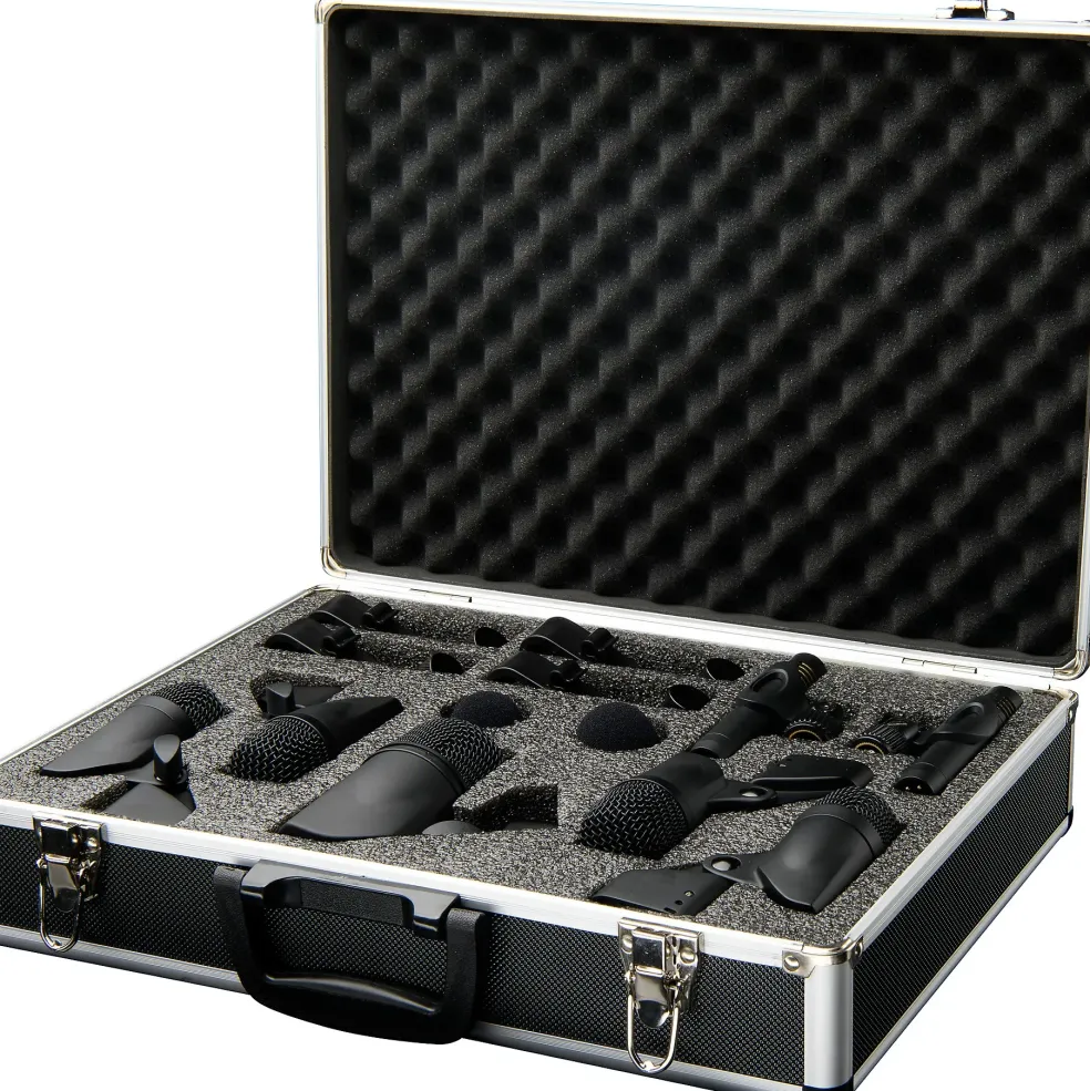 PreSonus DM-7 7-Piece Drum Microphone Set With Case