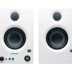 PreSonus Eris 3.5BT 2nd Generation 3.5" Powered Bluetooth Studio Monitors, Limited White