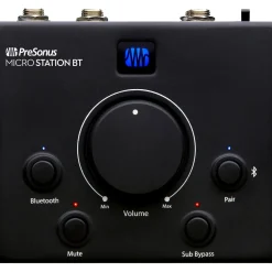 PreSonus MicroStation BT 2.1 Monitor Controller With BT Input and Dedicated Subwoofer Output