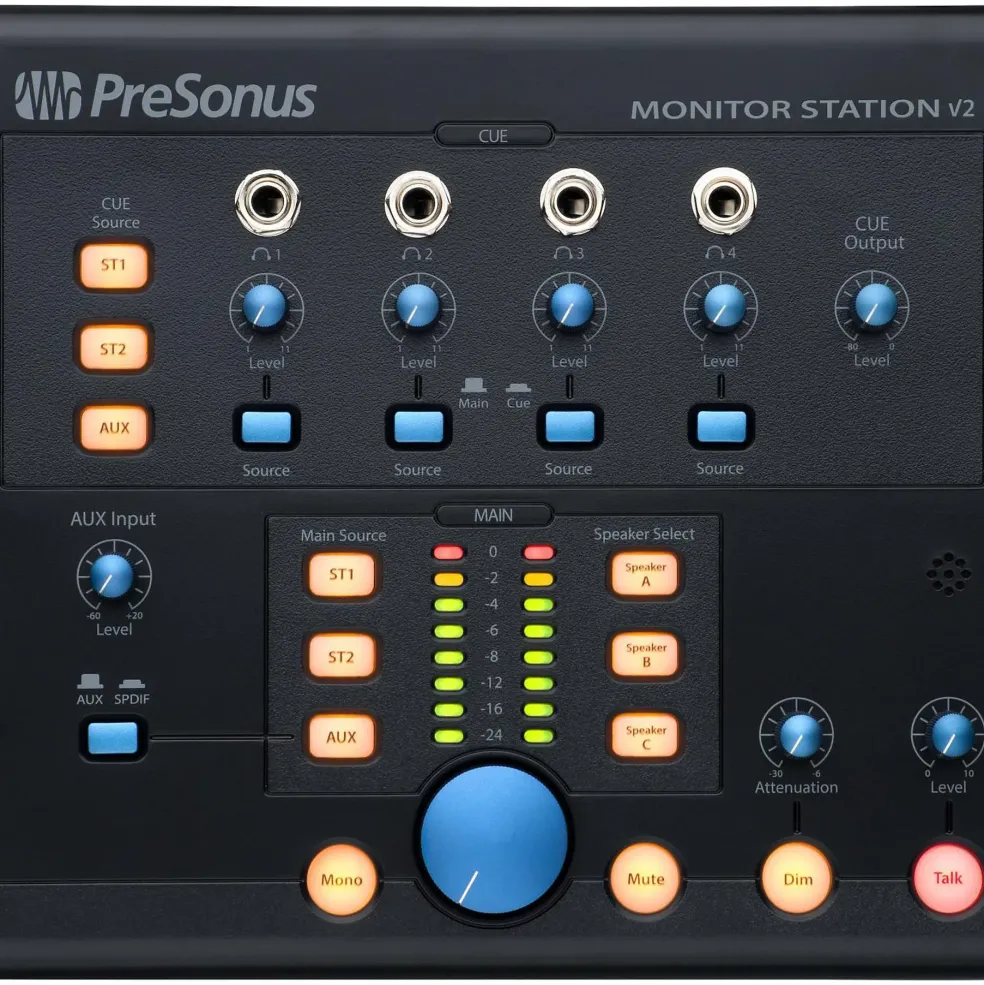 PreSonus Monitor Station V2 Desktop Studio Control Center
