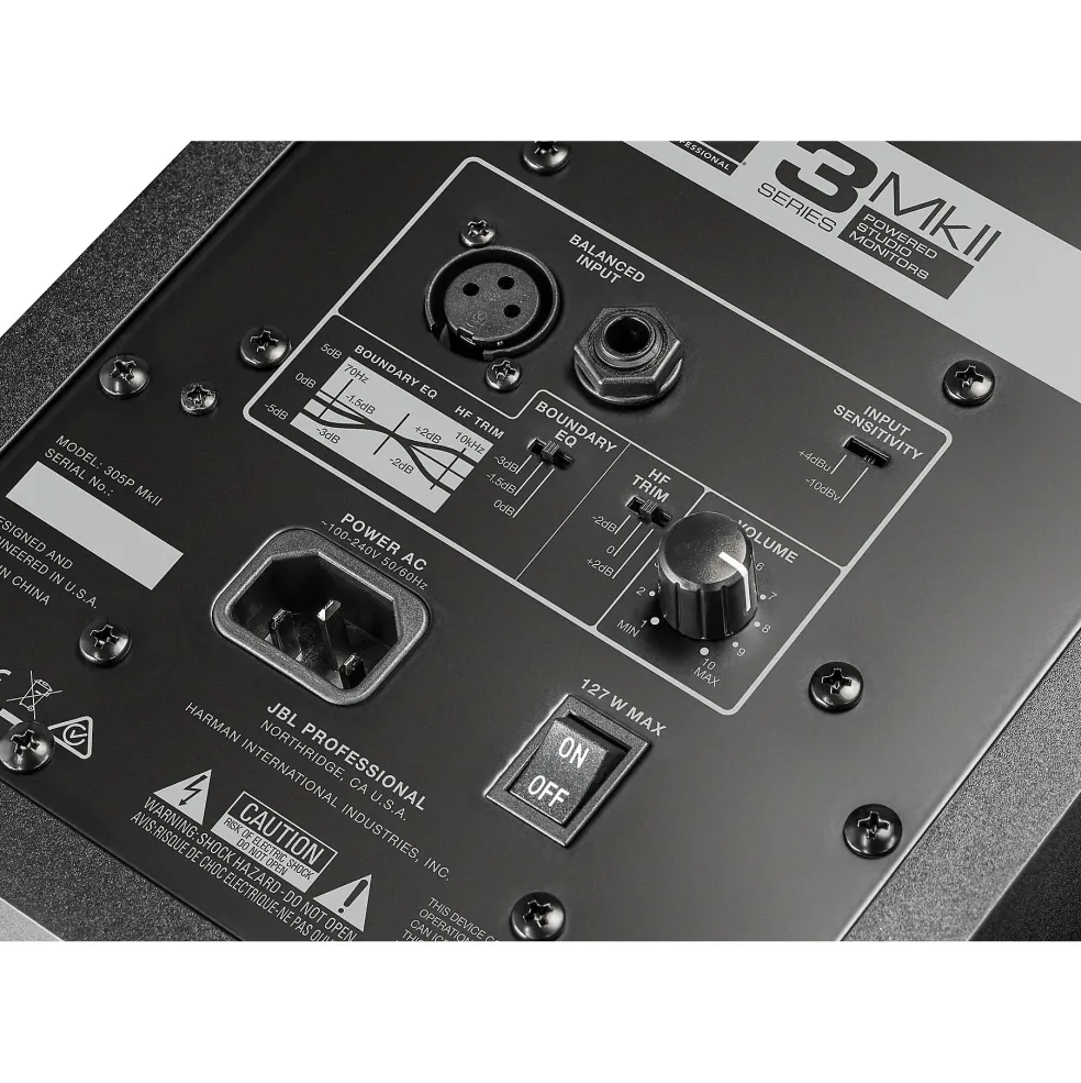 PreSonus Quantum ES2 Audio Interface With JBL 3 Series Studio Monitor Pair (Cables & Stands Included) 305MKII