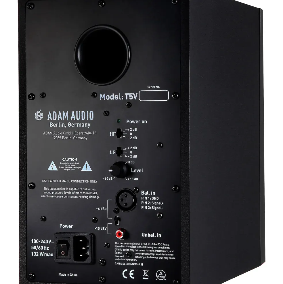 PreSonus Quantum ES4 Audio Interface with Adam Audio T Series Studio Monitor Pair (Cables & Stands Included) T5