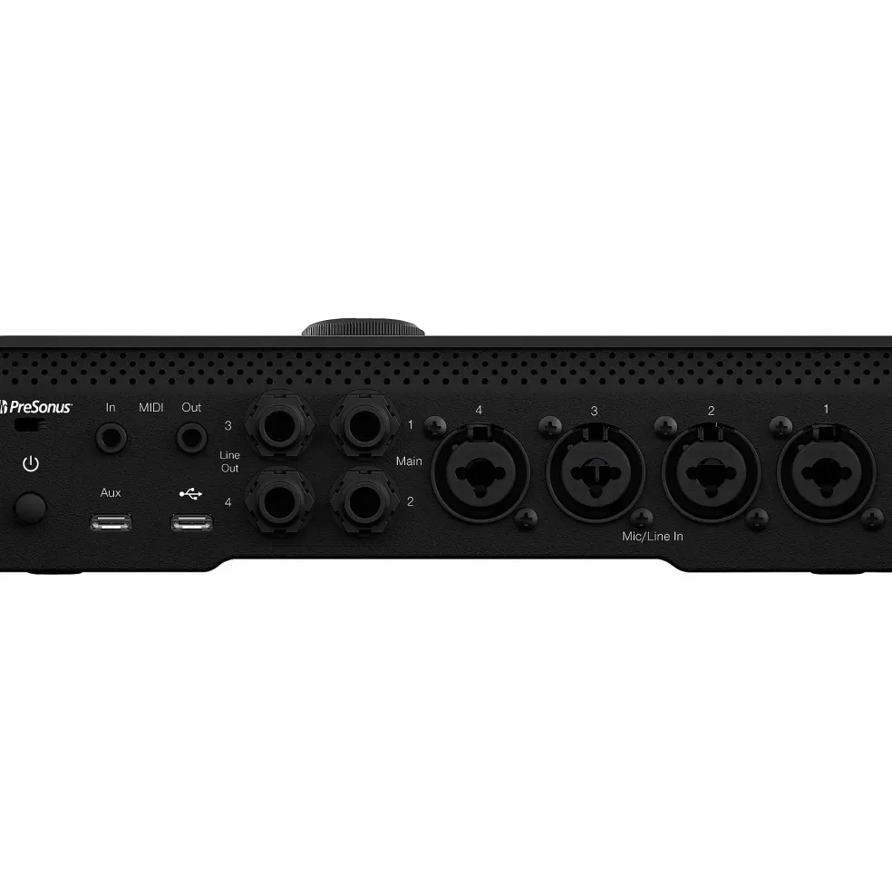 PreSonus Quantum ES4 Audio Interface with Adam Audio T Series Studio Monitor Pair (Cables & Stands Included) T5