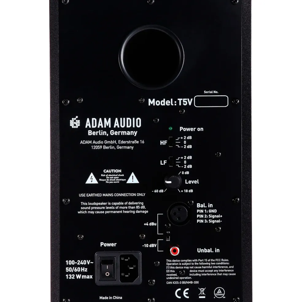 PreSonus Quantum ES2 Audio Interface with Adam Audio T Series Studio Monitor Pair (Cables & Stands Included) T5