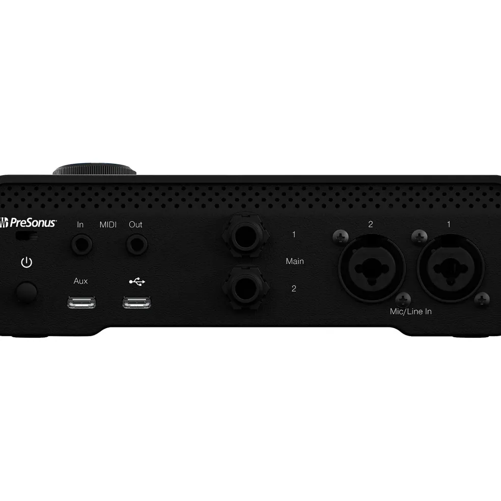 PreSonus Quantum ES2 Audio Interface with Adam Audio T Series Studio Monitor Pair (Cables & Stands Included) T5