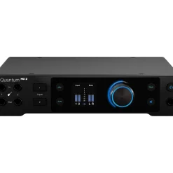 PreSonus Quantum HD2 Audio Interface With JBL 3 Series Studio Monitor Pair (Cables & Stands Included) 308MKII